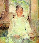  Henri  Toulouse-Lautrec Comtesse Adele-Zoe de Toulouse-Lautrec (The Artist's Mother) Spain oil painting artist